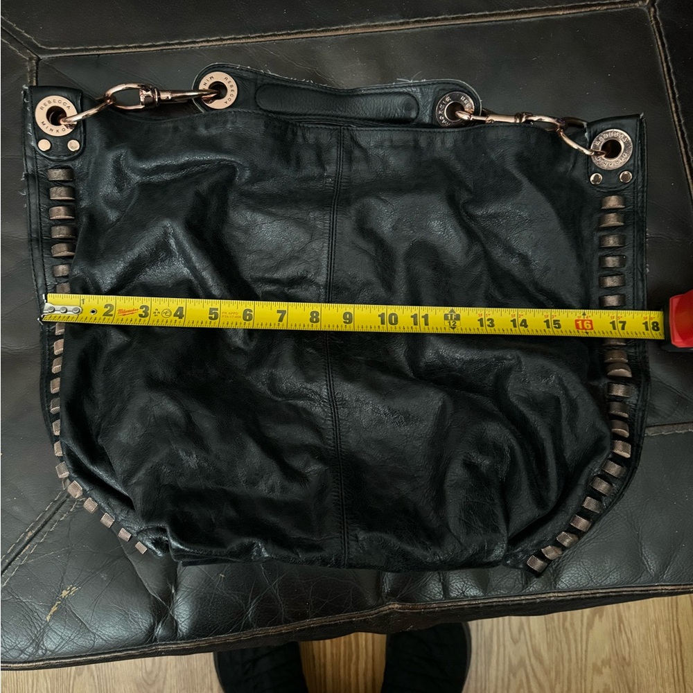 Rebecca Minkoff Black studded shoulder bag - Picture 10 of 10